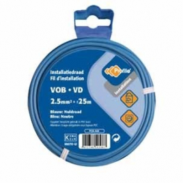 Câble VOB 2.5 mm² 25 m bleu PROFILE