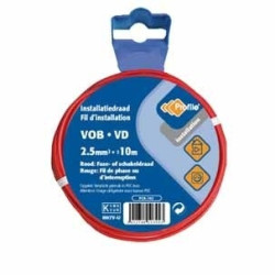 Câble VOB 2.5 mm² rouge 10m – Qualité PRO | PROFILE