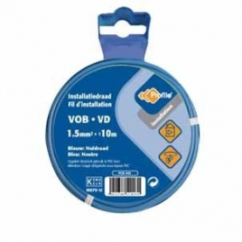 Câble VOB 1.5 mm² 10 m bleu PROFILE
