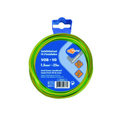 Câble VOB 1.5mm² Jaune/Vert 25m – Installation Fiable | PROFILE