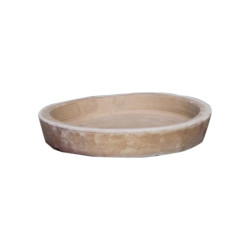 Soucoupe M-Terra Antique Brune – Ø 22cm | POTTERIE