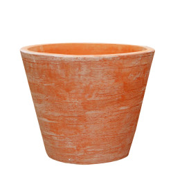 Pot conique Terra Crafted Ø 29 x 24 cm – Jardin élégant | POTTERIE