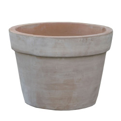 Pot brun antique M-Terra Ø 29x26 cm – Bac à fleurs | POTTERIE