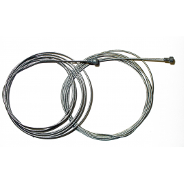 Set de 2 cables de frein pour vélo 80 et 185 cm