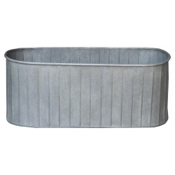 Jardinière Zinc 40cm – Déco & Jardin | POTTERIE