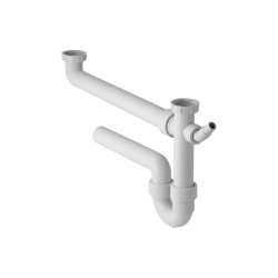 Siphon d'évier de cuisine double GEBERIT