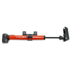 Mini pompe à main rouge – Gonflage rapide vélo | MAXXUS