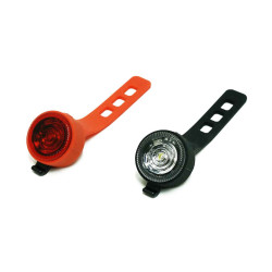 Kit Éclairage Vélo Silicone – Sécurité & Visibilité | MAXXUS