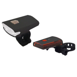Set d'éclairage vélo Muon USB – Visibilité & Sécurité | MAXXUS
