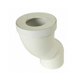 Raccord orientable pour WC Ø 90 mm SANINSTAL