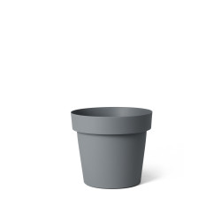Cache-pot Ardoise Happy Ø 18x17 cm – Déco Élégante | GARDEN ID