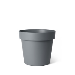 Cache-pot Ardoise Happy Ø 50cm – Roulettes Pratiques | GARDEN ID