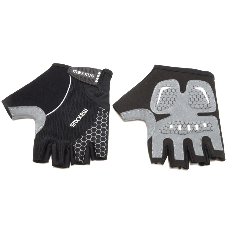 Paire de gants noirs pour cycliste L