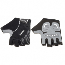 Paire de gants noirs pour cycliste XL