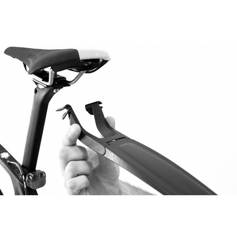 Garde-boue arrière S-MUD 35 cm – Protection optimale | POLISPORT