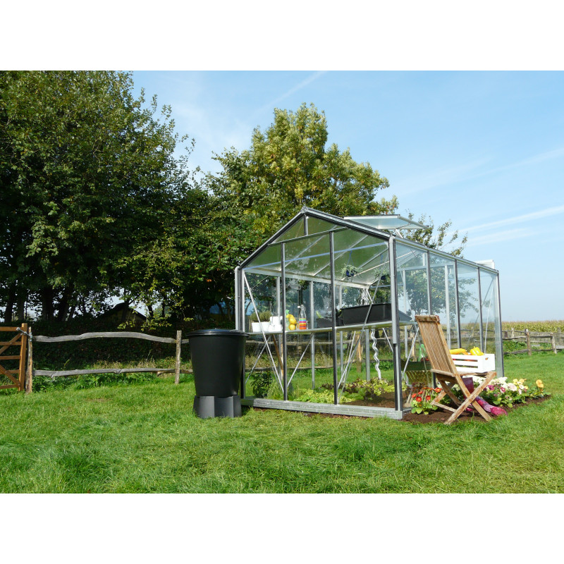 Serre en verre sécurit R204H 6,91 m² ACD Serre en verre sécurit R204H 6,91 m² ACD