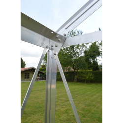 Serre en verre sécurit R204H 6,91 m² ACD Serre en verre sécurit R204H 6,91 m² ACD