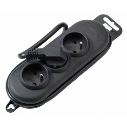 Multiprise Basic Line 3 prises – Noir 1,5 m | PROFILE