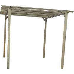 Pergola en bois 3 x 3 x 2,47 m SOLID