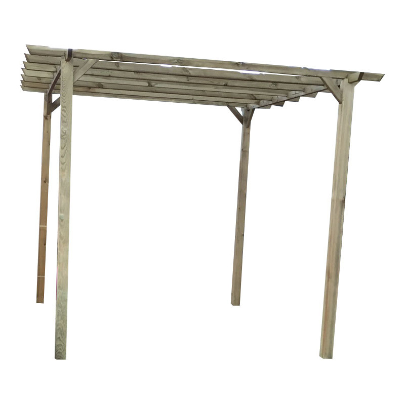 Pergola en bois 3 x 3 x 2,47 m SOLID