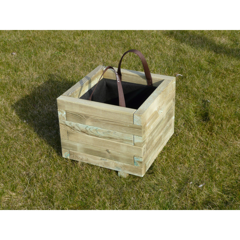 Bac à fleur carré 40 x 40 x 34,2 cm SOLID