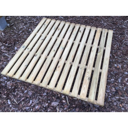 Dalle en bois 100x100x2,8cm SOLID – Robuste et Durable | SOLID