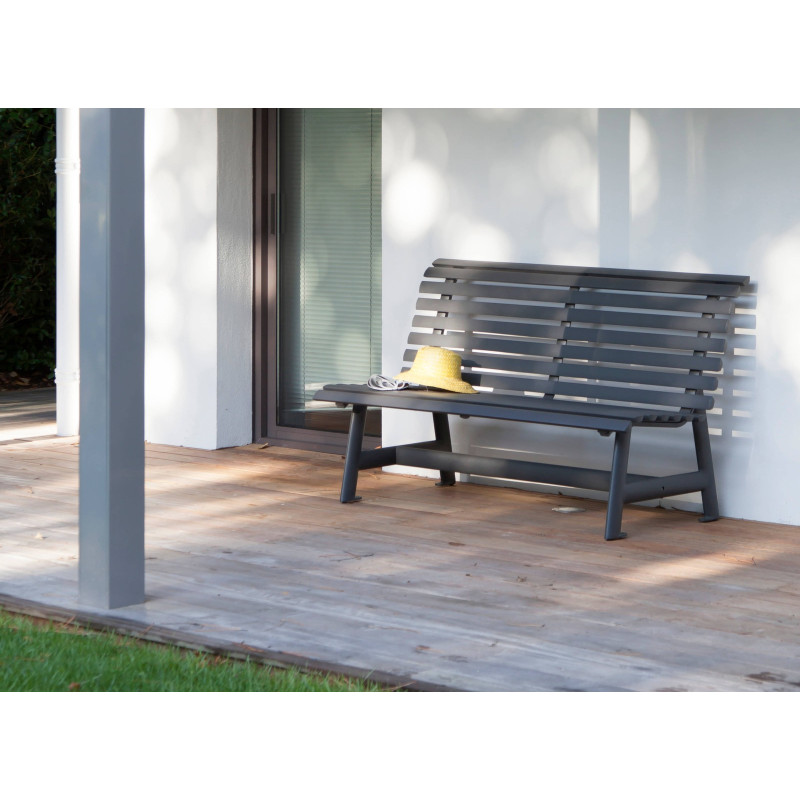 Banc de jardin Square 150 x 74 x 88 cm Banc de jardin Square 150 x 74 x 88 cm