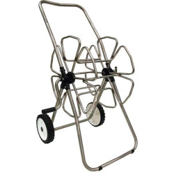 Dévidoir en inox pour tuyau de 100 m