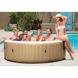 Spa Gonflable PureSpa 6 Personnes – Détente & Confort | INTEX
 Spa Gonflable PureSpa 6 Personnes – Détente & Confort | INTEX
