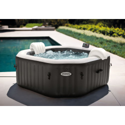 Intex PureSpa Octogonal Jets et bulles — Spa pour 4 personnes | INTEX