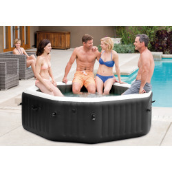 Intex PureSpa Octogonal Jets et bulles — Spa pour 4 personnes | INTEX
