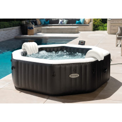 PureSpa octogonal Jets & Bulles 6 personnes Ø 2,18 x 0,71 m INTEX