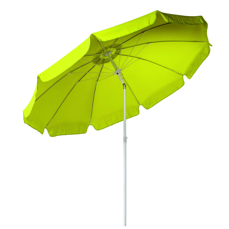 Parasol inclinable bleu Ø 270 cm