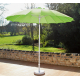 Parasol droit inclinable Pagoda taupe Ø 270 cm