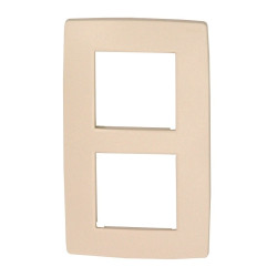 Plaque de recouvrement NIKO Original – Double verticale crème | NIKO
