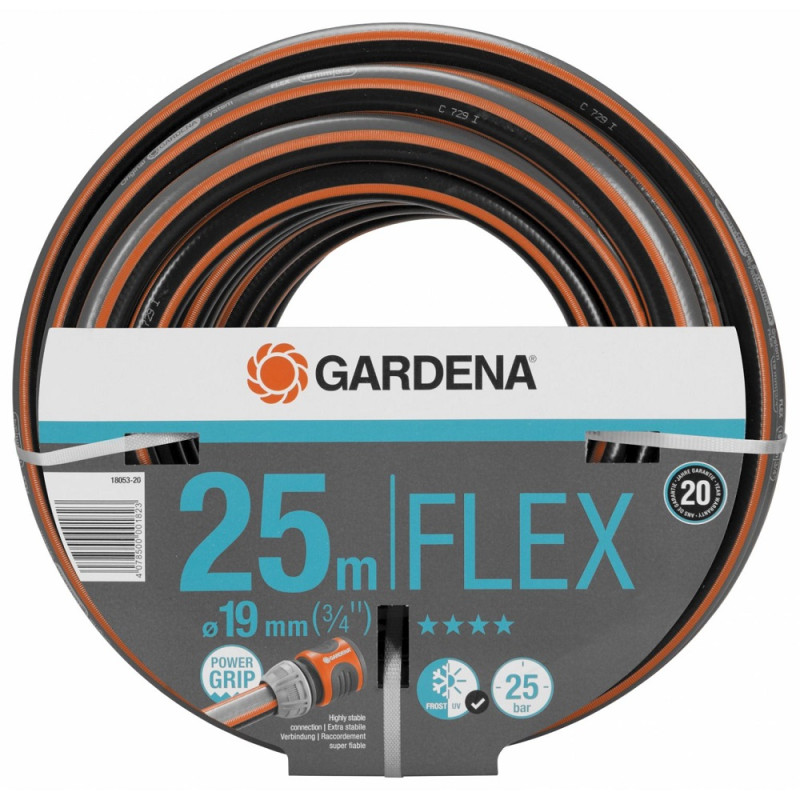 Tuyau d'arrosage Flex Ø 19 mm 25 m GARDENA