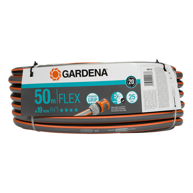 Tuyau d'arrosage Flex Ø 19 mm 50 m GARDENA