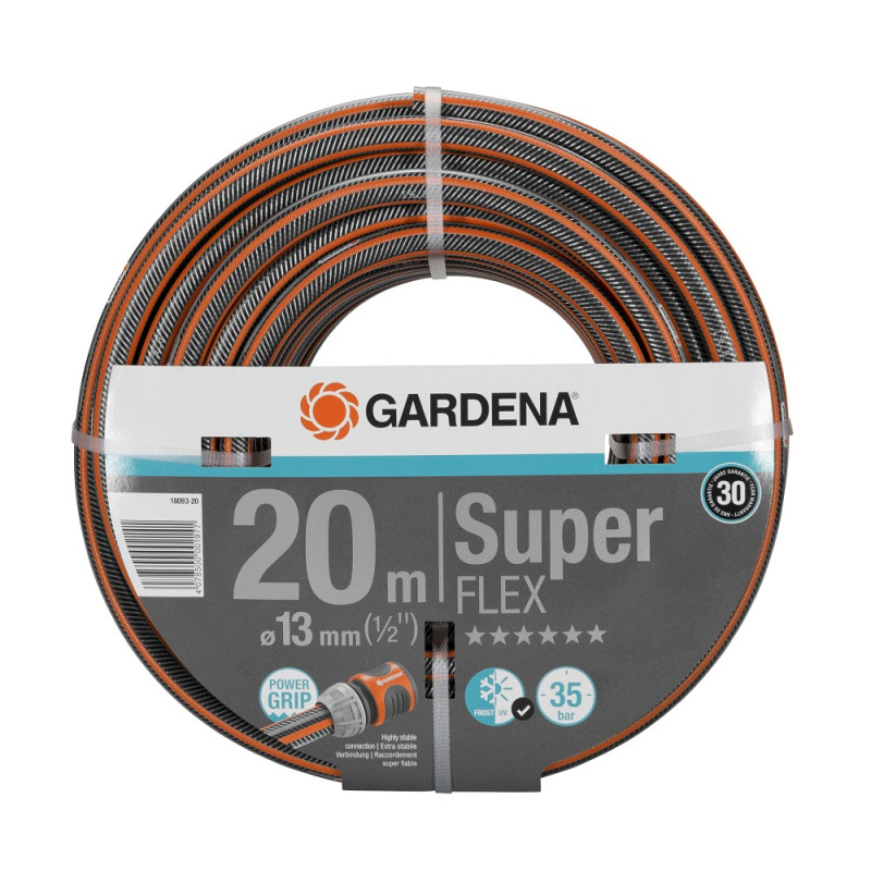 Tuyau d'arrosage Super Flex Ø 13 mm 20 m GARDENA