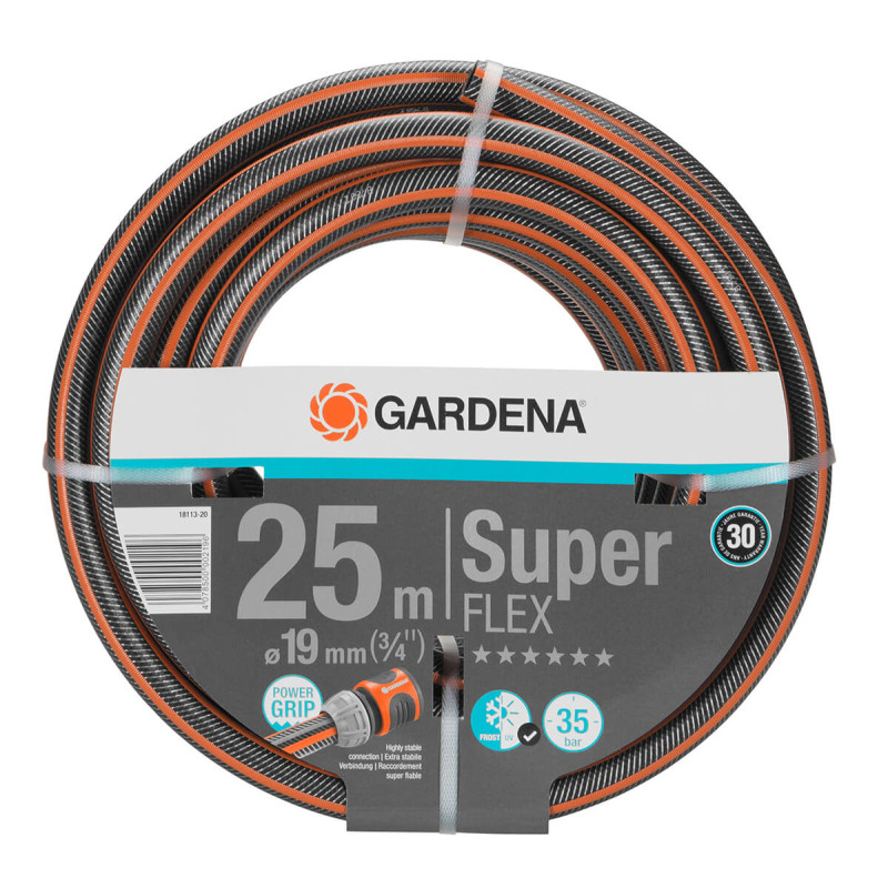 Tuyau d'arrosage Super Flex Ø 19 mm 25 m GARDENA