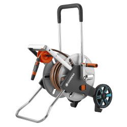 Dévidoir AquaRoll M Easy set 25m – Arrosage Facile | GARDENA Dévidoir AquaRoll M Easy set 25m – Arrosage Facile | GARDENA