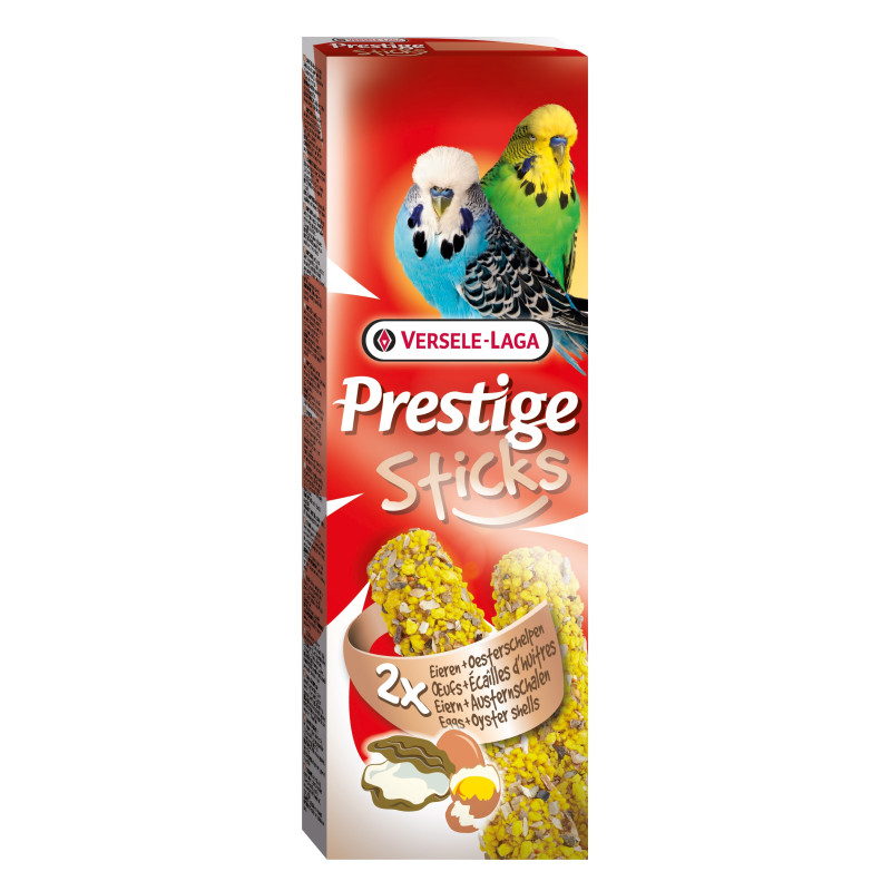 Stick pour perruche Œufs & Huîtres – Nutrition complète | PRESTIGE