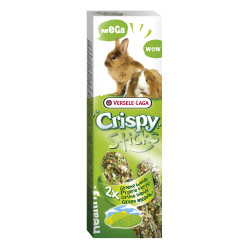 Stick Lapin & Cobaye Prairie Verte – 2 Pièces Gourmandes | CRISPY