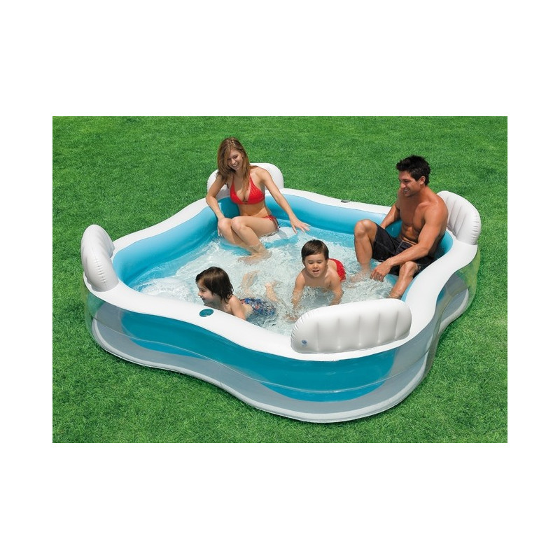 Piscine Gonflable Familiale 229 x 229 x 66 cm INTEX