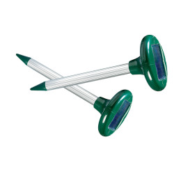 Répulsif Solaire Taupes 2 Pièces – Éloignez les Taupes | WEITECH