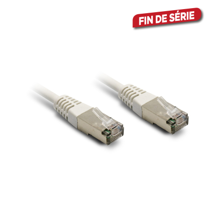 Câble Ethernet RJ45 blindé mâle/mâle 3 m