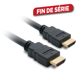 Câble HDMI mâle/mâle avec Ethernet 1,5 m