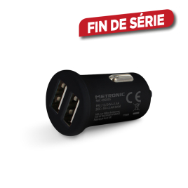 Chargeur allume cigare 2 USB