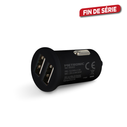 Chargeur allume cigare 2 USB