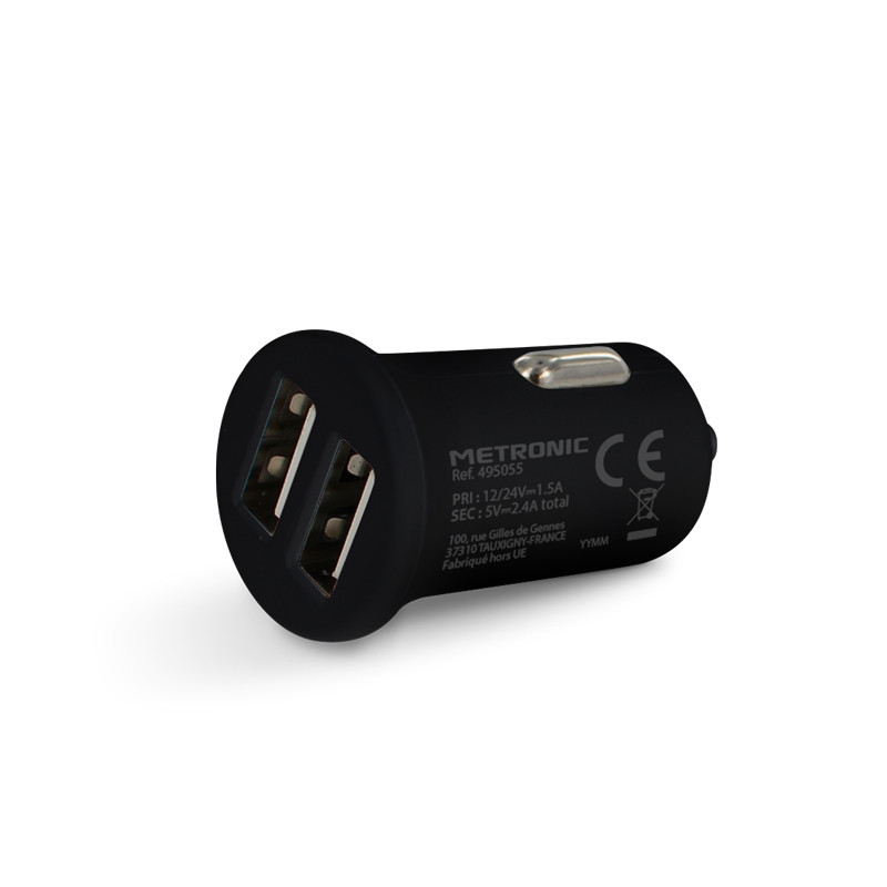 Chargeur allume cigare 2 USB