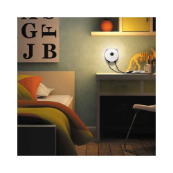 Chargeur 2 USB avec veilleuse LED – Éclairez vos nuits | METRONIC